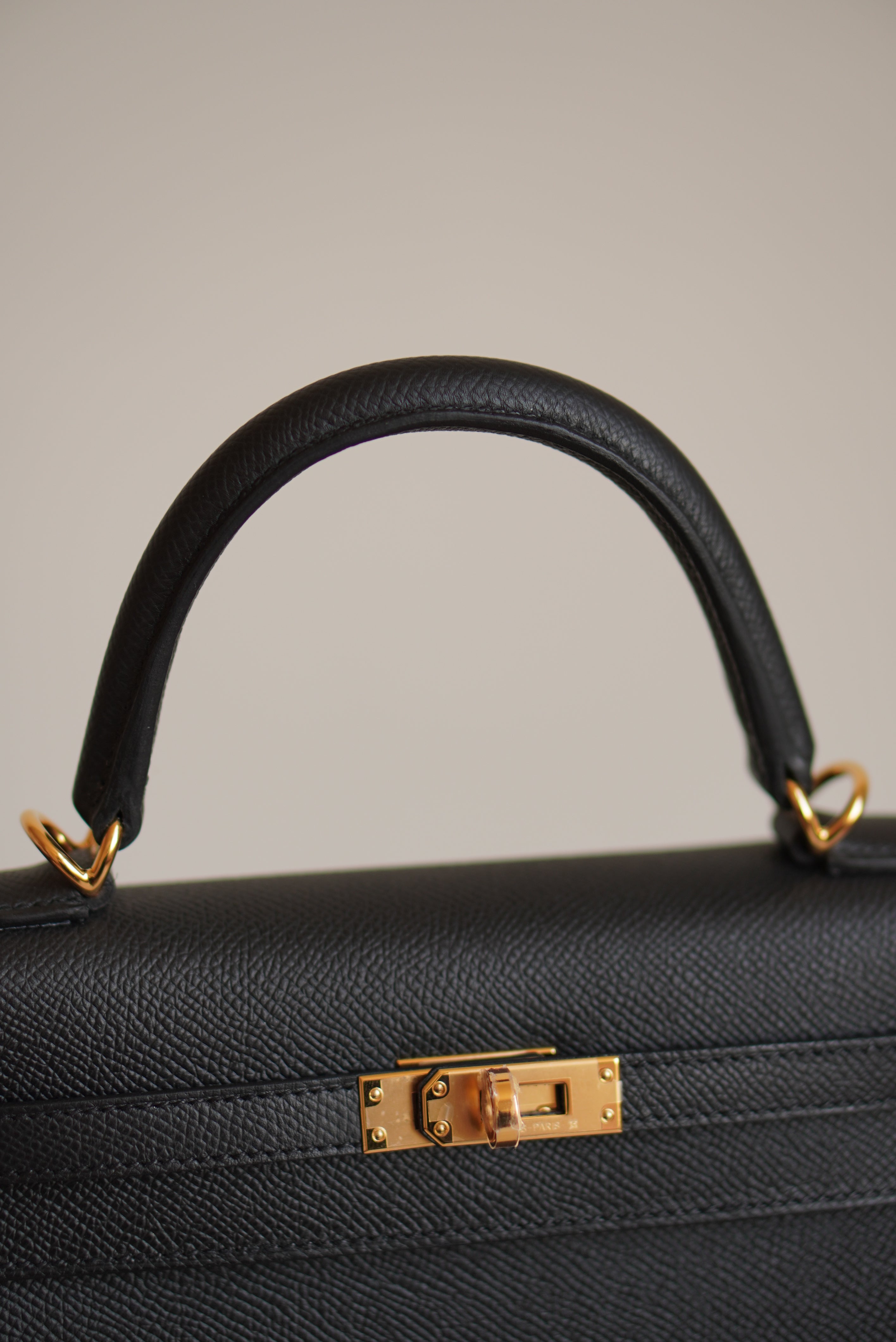HERMÈS KELLY 25 SELLIER EPSOM | NOIR