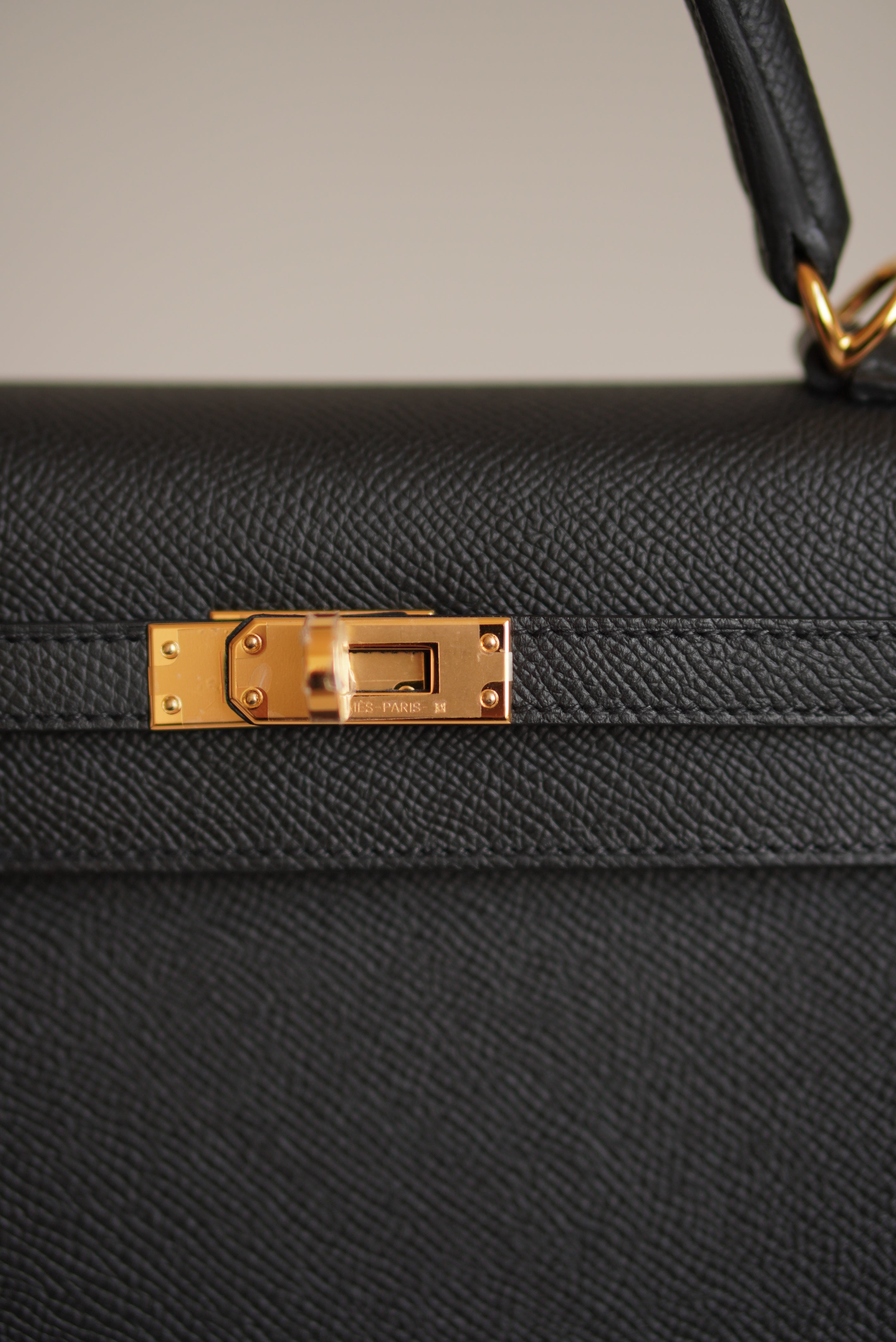 HERMÈS KELLY 25 SELLIER EPSOM | NOIR