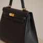HERMÈS KELLY SELLIER 25 EPSOM | NOIR