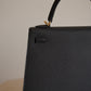 HERMÈS KELLY SELLIER 25 EPSOM | NOIR