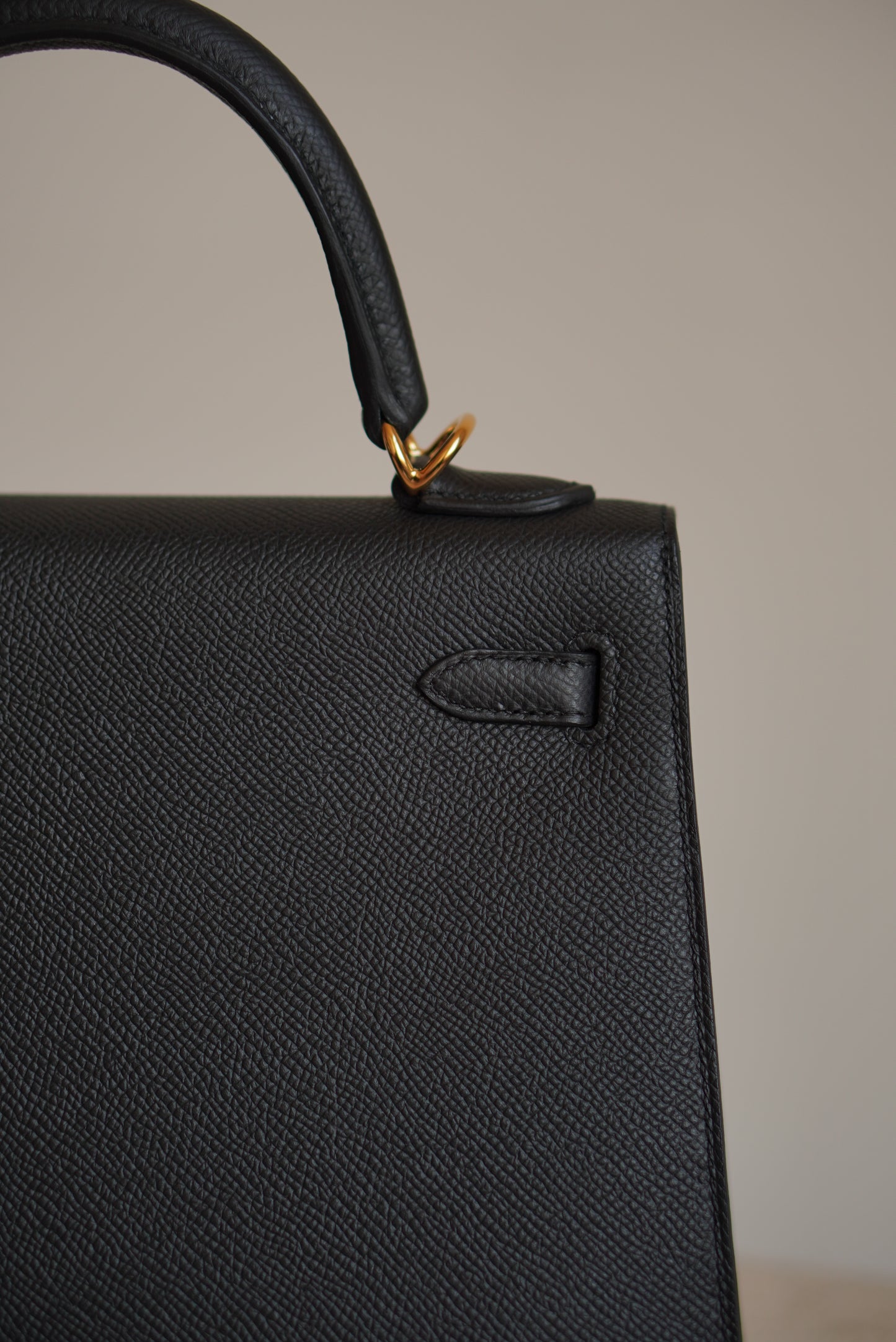 HERMÈS KELLY SELLIER 25 EPSOM | NOIR