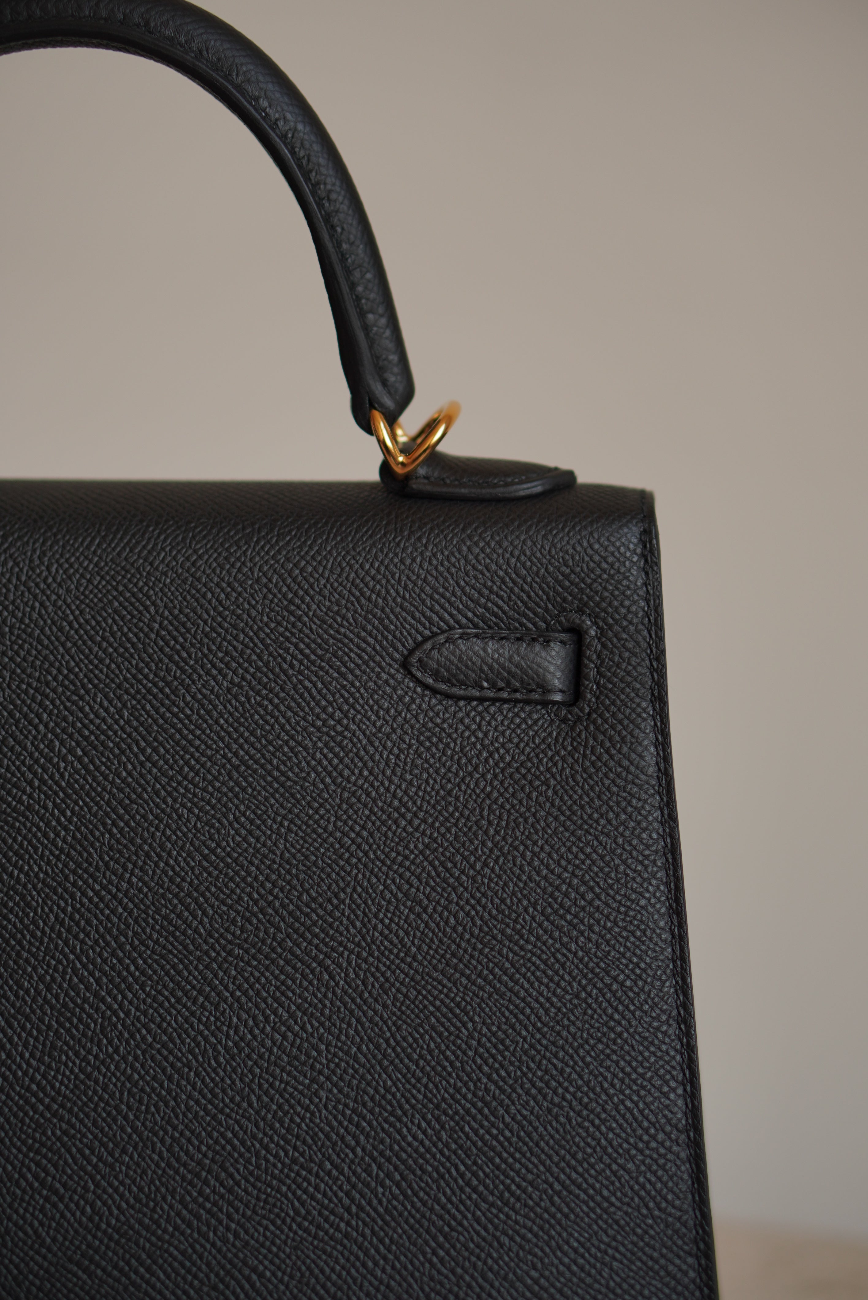 HERMÈS KELLY 25 SELLIER EPSOM | NOIR
