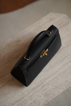 HERMÈS KELLY 25 SELLIER EPSOM | NOIR