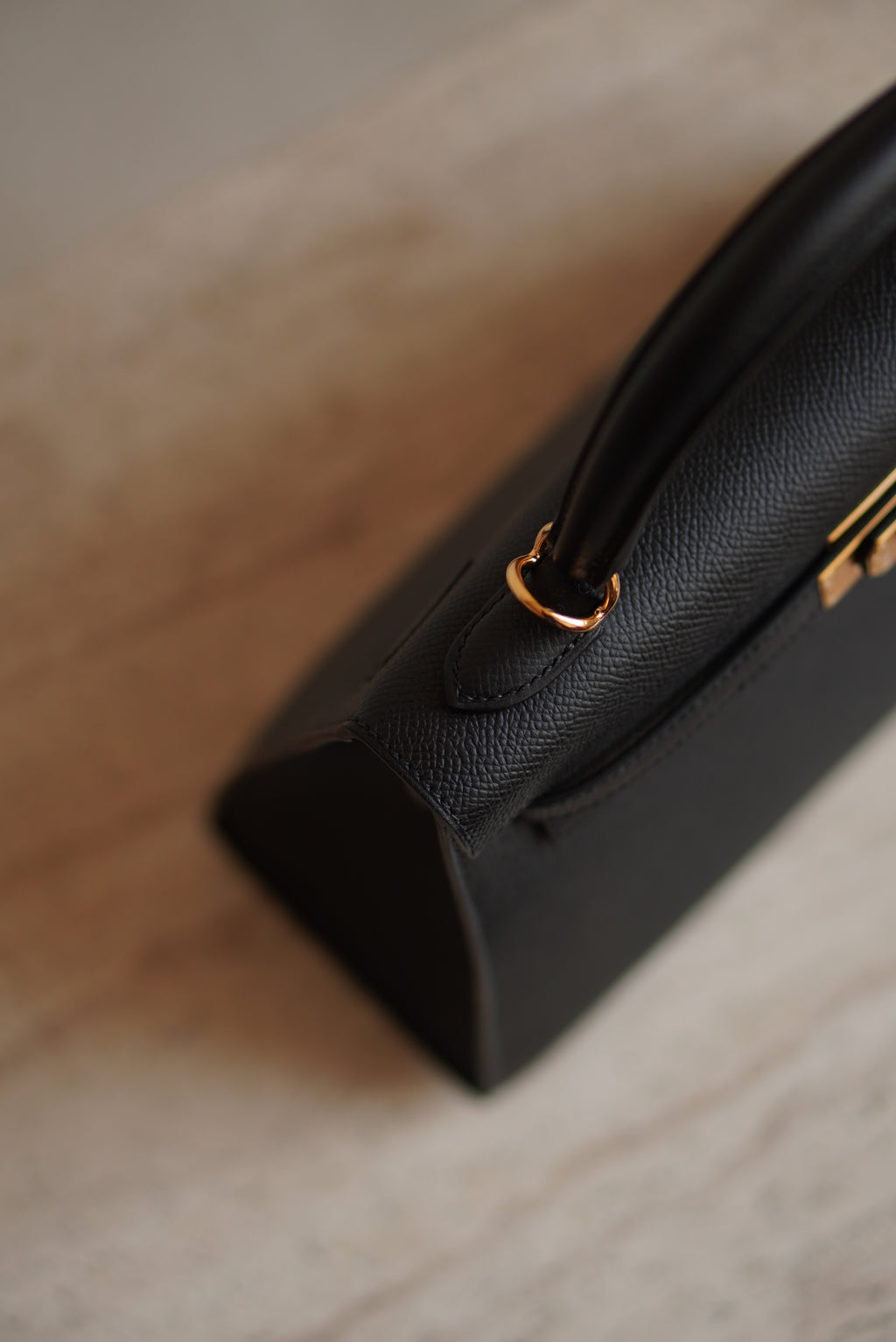 HERMÈS KELLY 25 SELLIER EPSOM | NOIR