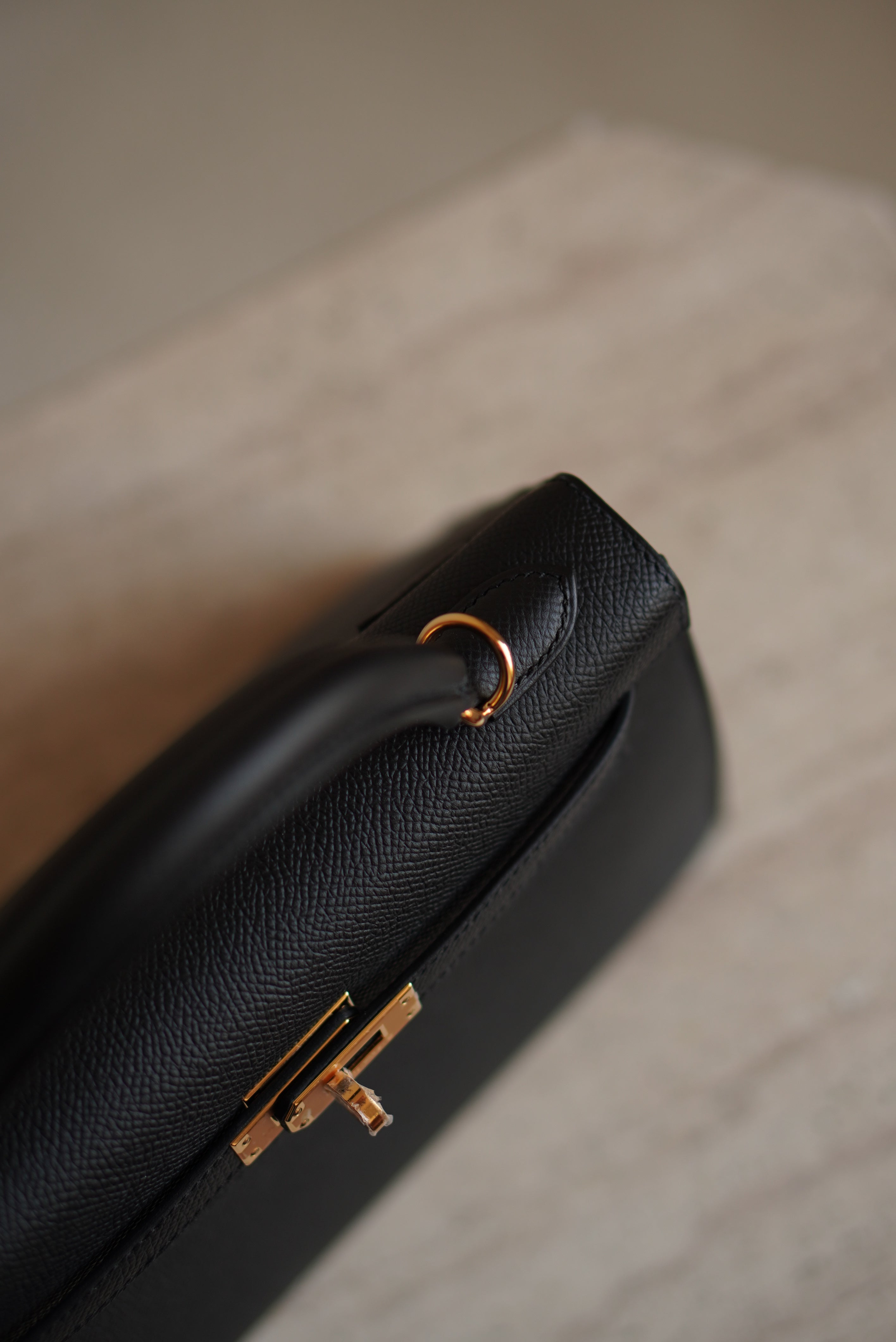HERMÈS KELLY 25 SELLIER EPSOM | NOIR