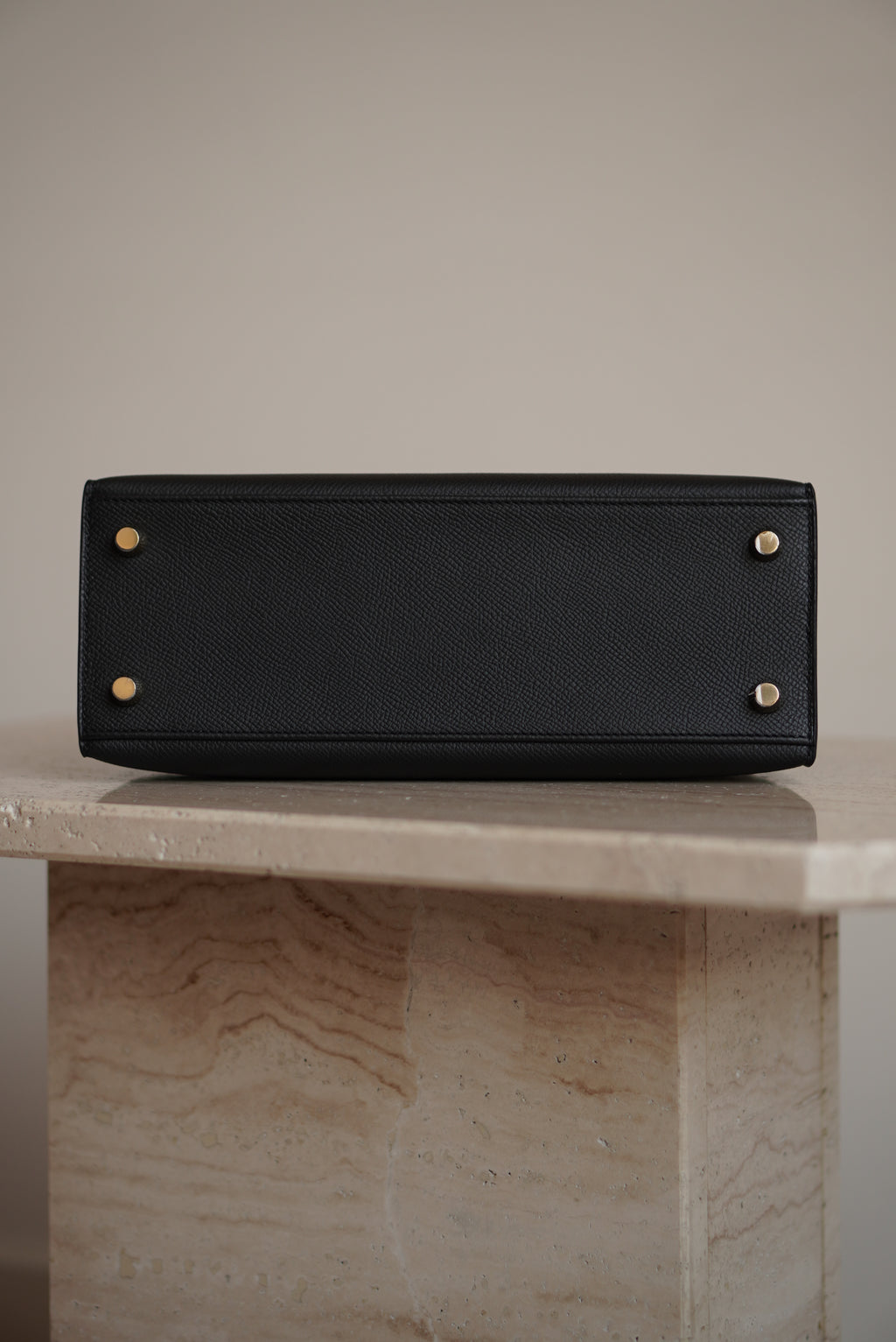 HERMÈS KELLY 25 SELLIER EPSOM | NOIR