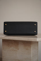HERMÈS KELLY 25 SELLIER EPSOM | NOIR