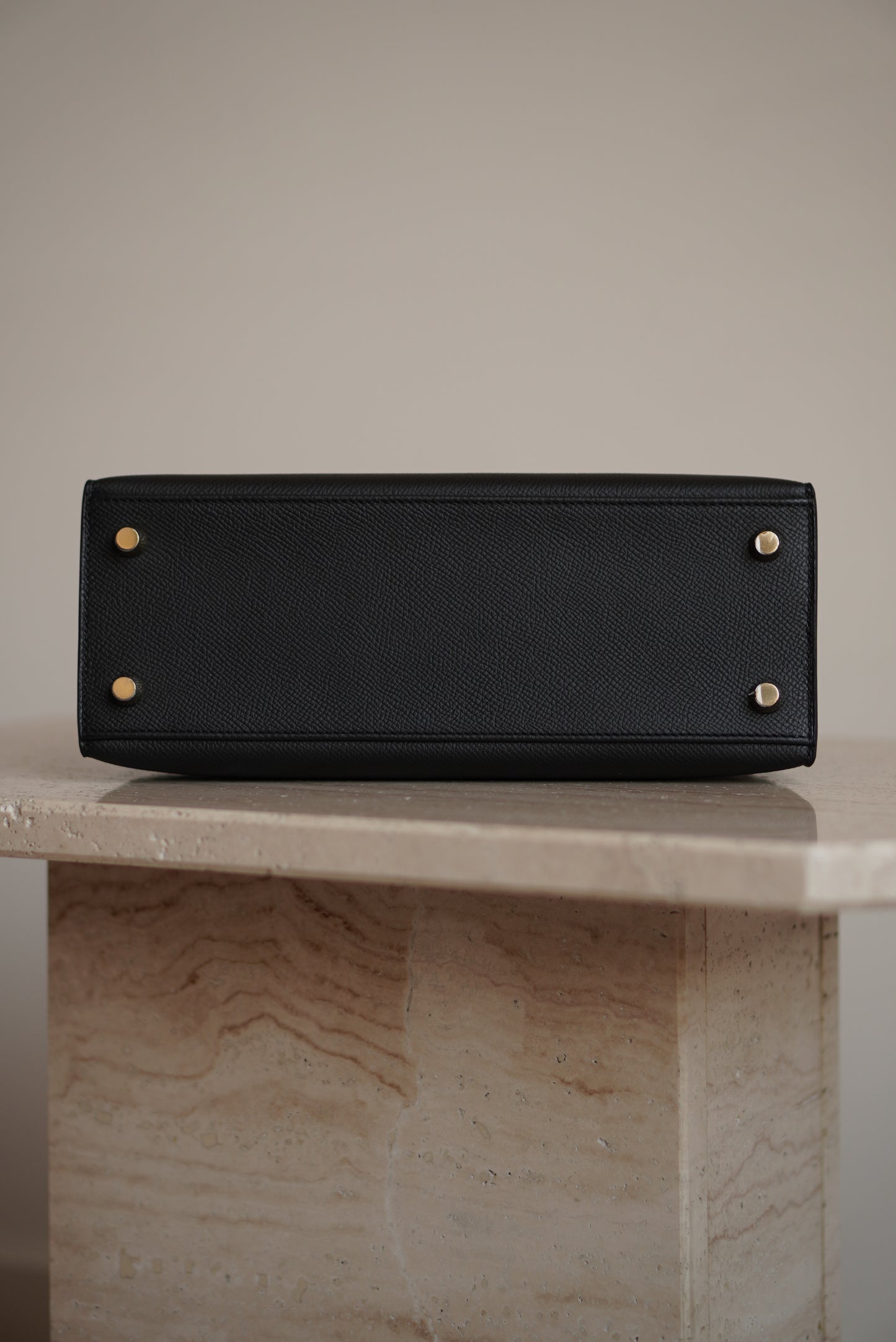 HERMÈS KELLY SELLIER 25 EPSOM | NOIR