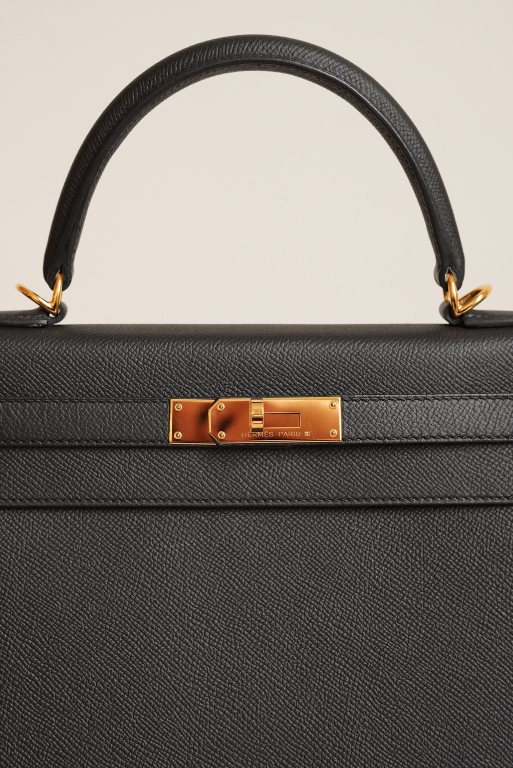 HERMÈS KELLY 28 SELLIER EPSOM | NOIR
