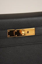 HERMÈS KELLY 28 SELLIER EPSOM | NOIR
