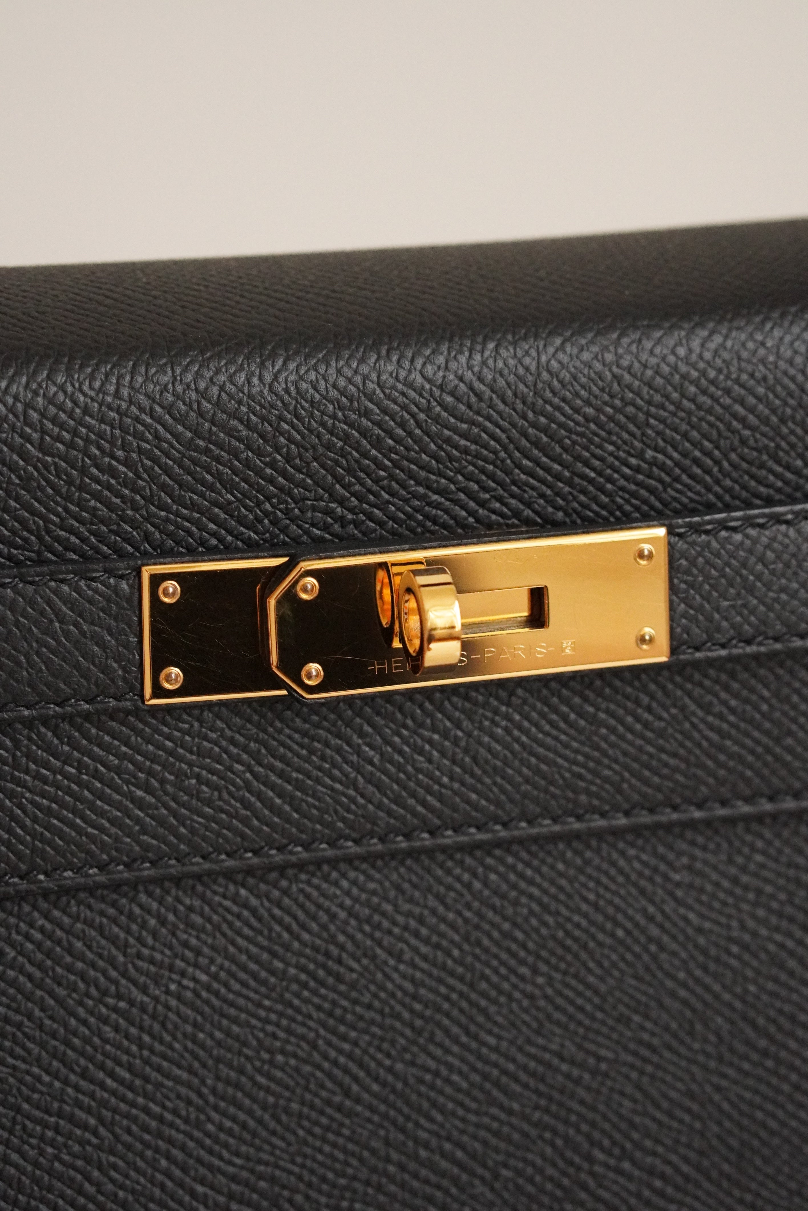 HERMÈS KELLY 28 SELLIER EPSOM | NOIR