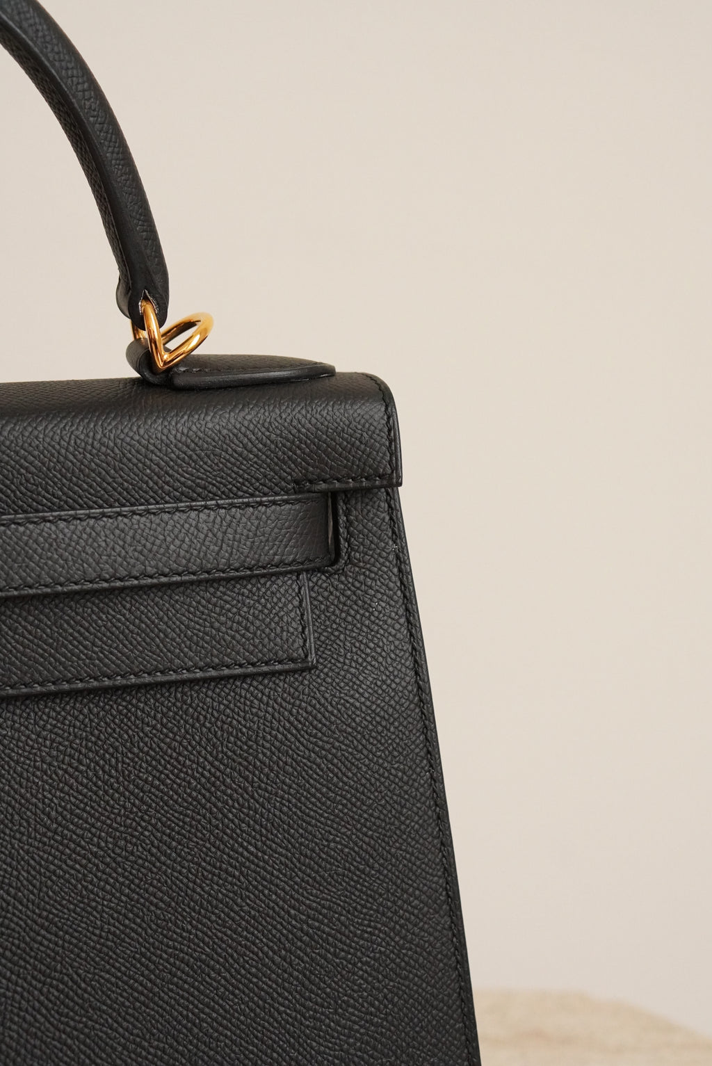 HERMÈS KELLY 28 SELLIER EPSOM | NOIR