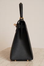 HERMÈS KELLY 28 SELLIER EPSOM | NOIR