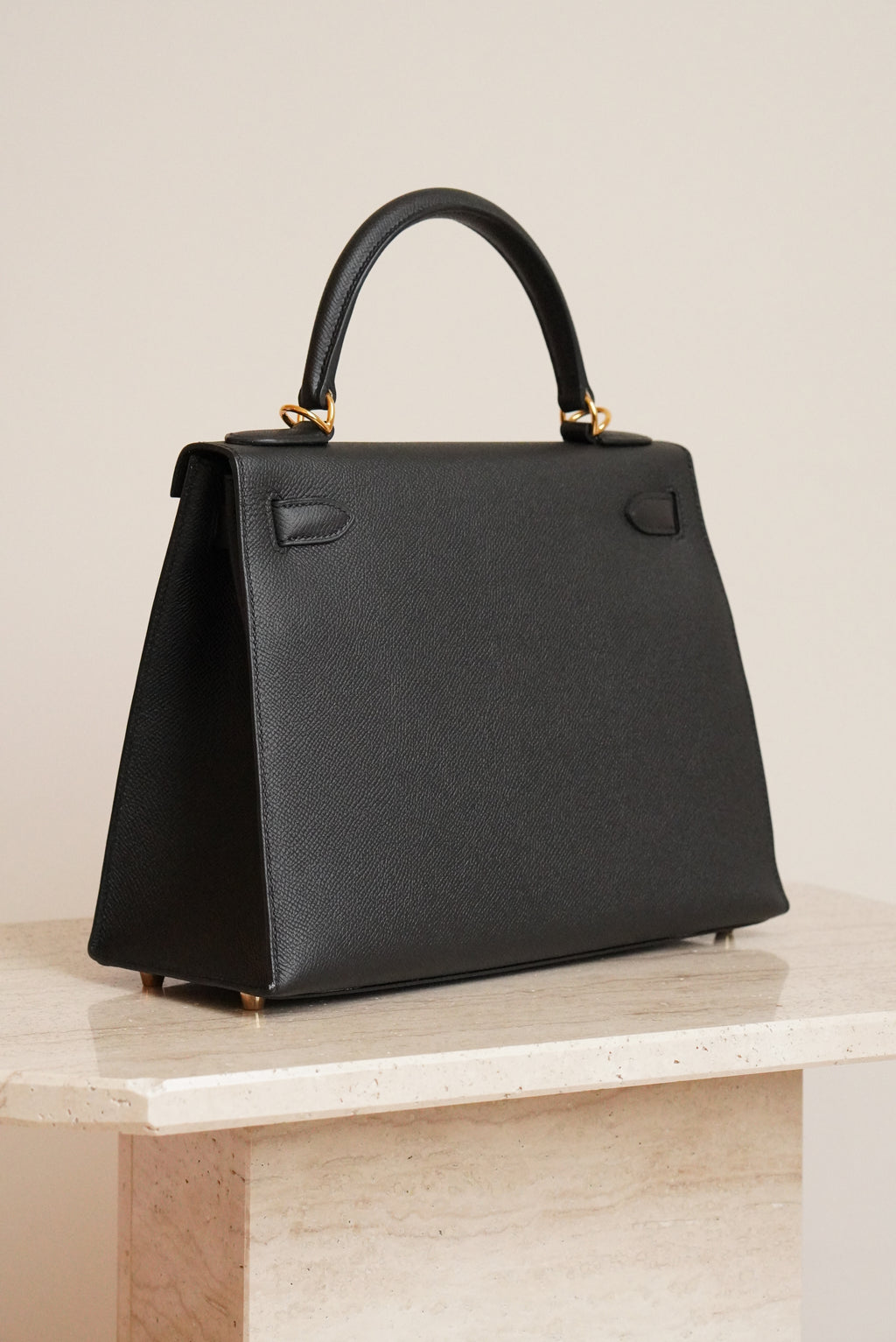 HERMÈS KELLY 28 SELLIER EPSOM | NOIR