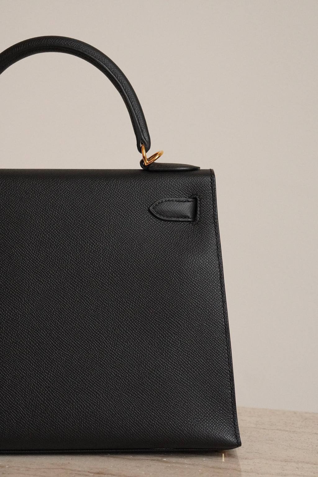 HERMÈS KELLY 28 SELLIER EPSOM | NOIR