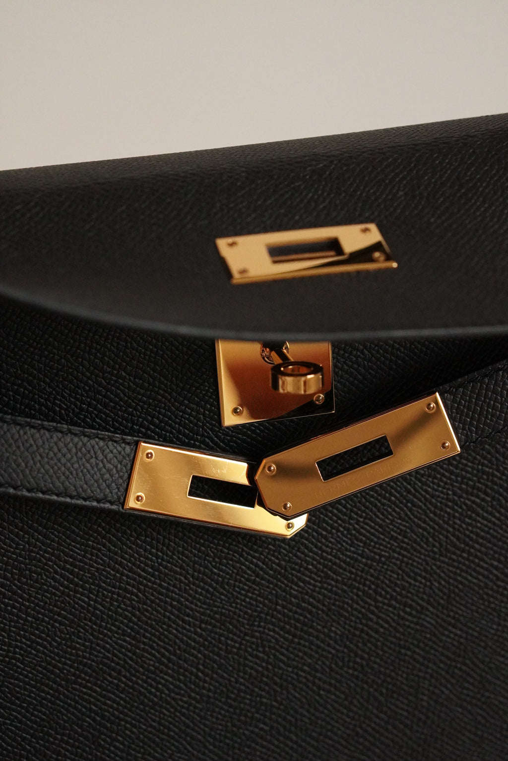 HERMÈS KELLY 28 SELLIER EPSOM | NOIR