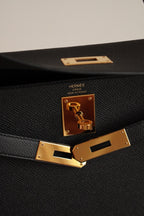 HERMÈS KELLY 28 SELLIER EPSOM | NOIR