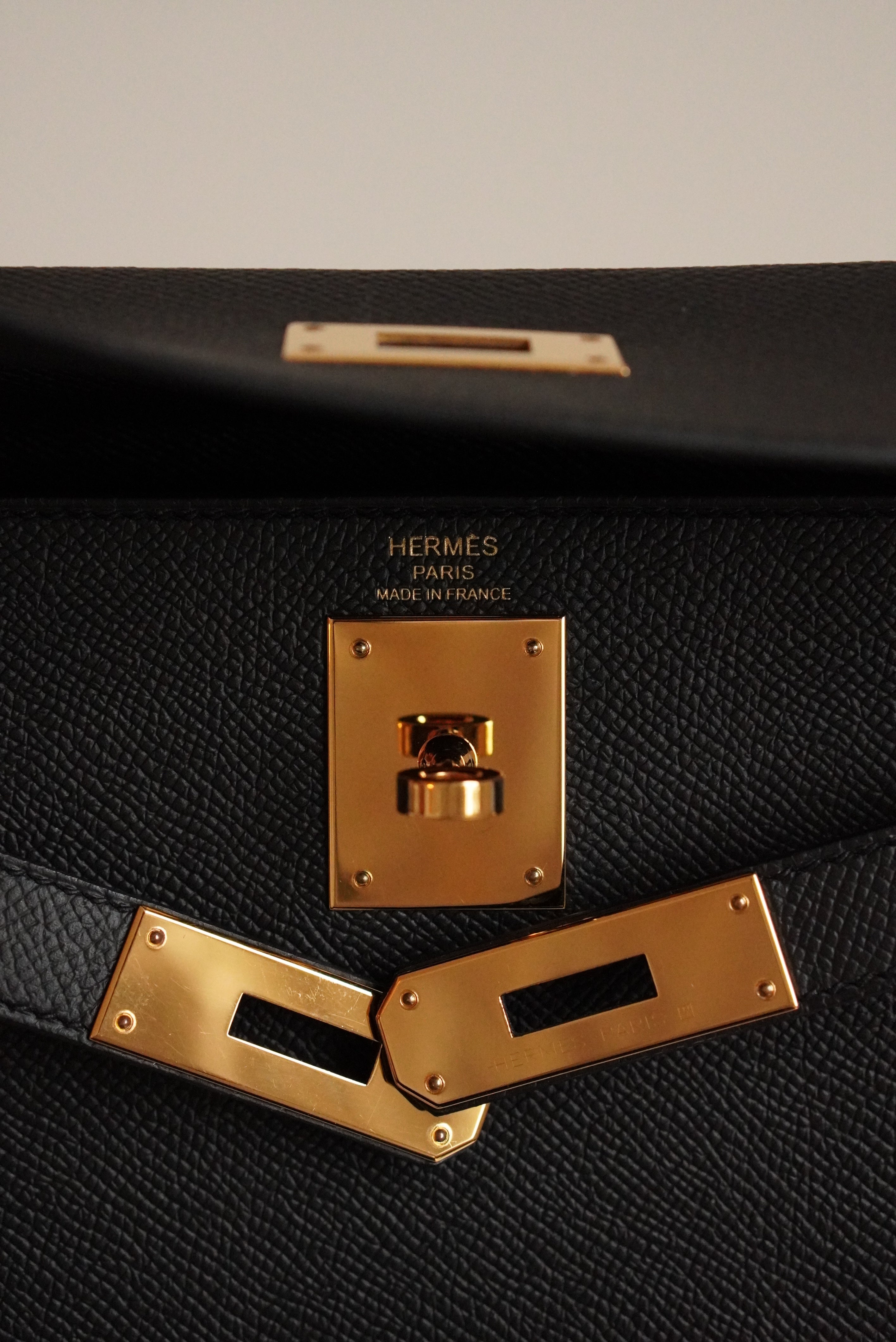 HERMÈS KELLY 28 SELLIER EPSOM | NOIR