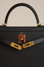 HERMÈS KELLY 28 SELLIER EPSOM | NOIR