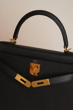 HERMÈS KELLY 28 SELLIER EPSOM | NOIR