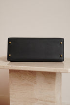 HERMÈS KELLY 28 SELLIER EPSOM | NOIR