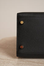 HERMÈS KELLY 28 SELLIER EPSOM | NOIR