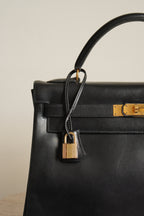HERMÈS KELLY 32 RETOURNE BOX | BLACK