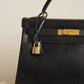 HERMÈS KELLY 32 RETOURNE BOX | BLACK