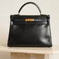 HERMÈS KELLY 32 RETOURNE BOX | BLACK