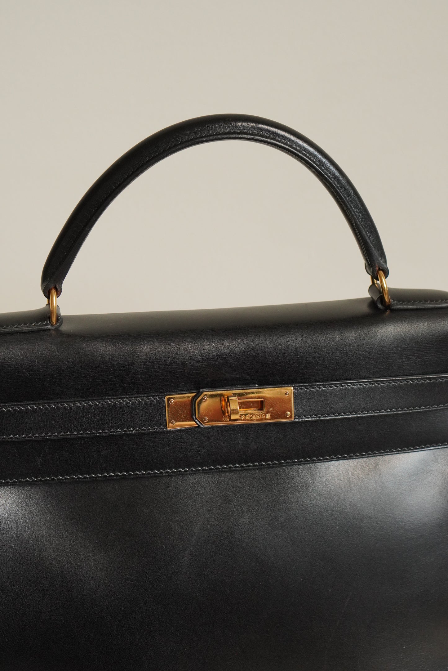 HERMÈS KELLY 32 RETOURNE BOX | BLACK