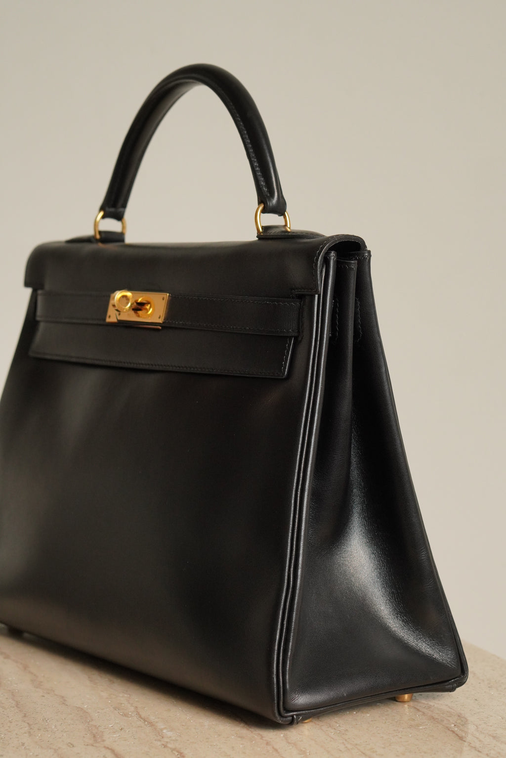 HERMÈS KELLY 32 RETOURNE BOX | BLACK