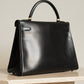 HERMÈS KELLY 32 RETOURNE BOX | BLACK