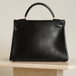 HERMÈS KELLY 32 RETOURNE BOX | BLACK