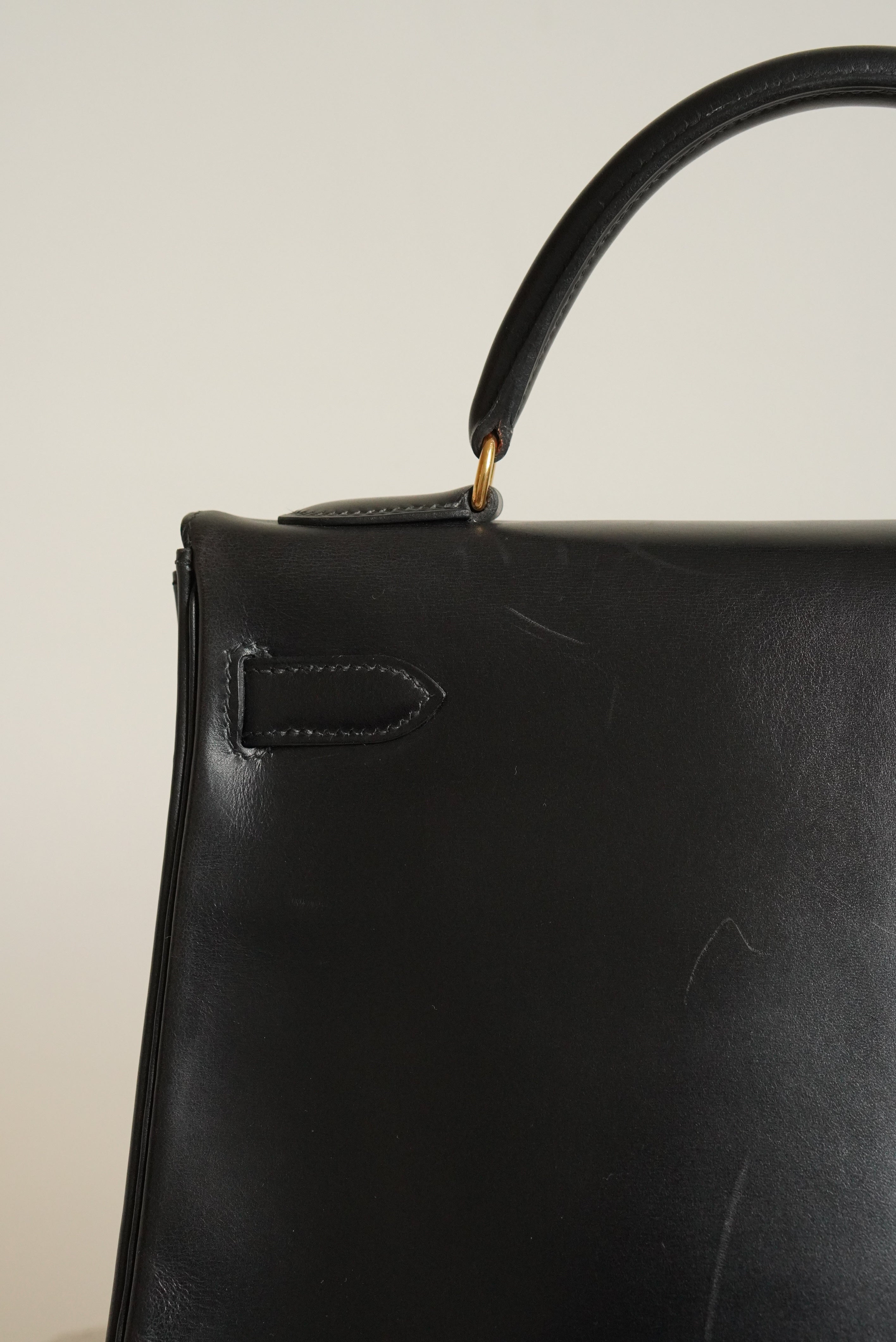 HERMÈS KELLY 32 RETOURNE BOX | BLACK