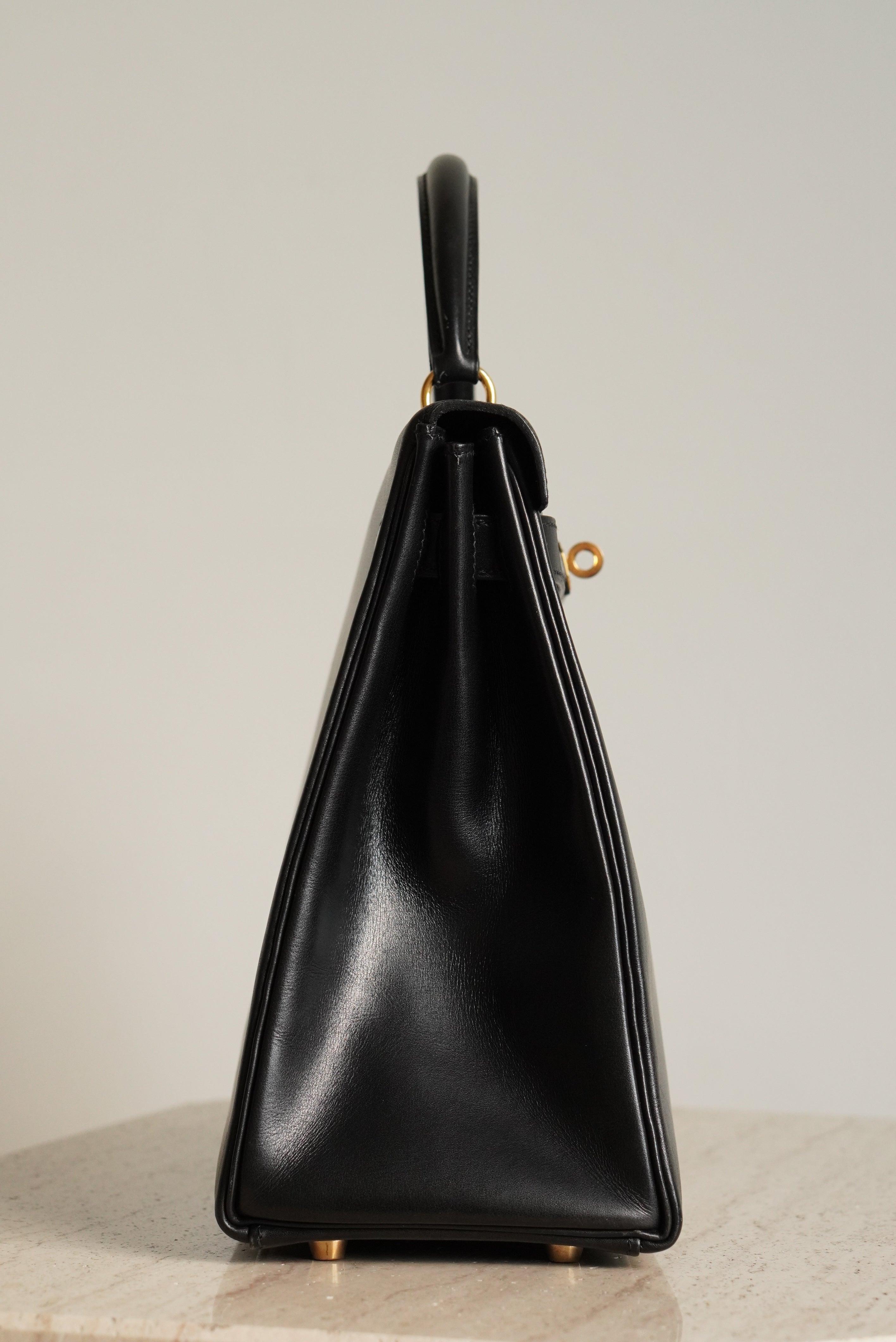 HERMÈS KELLY 32 RETOURNE BOX | BLACK