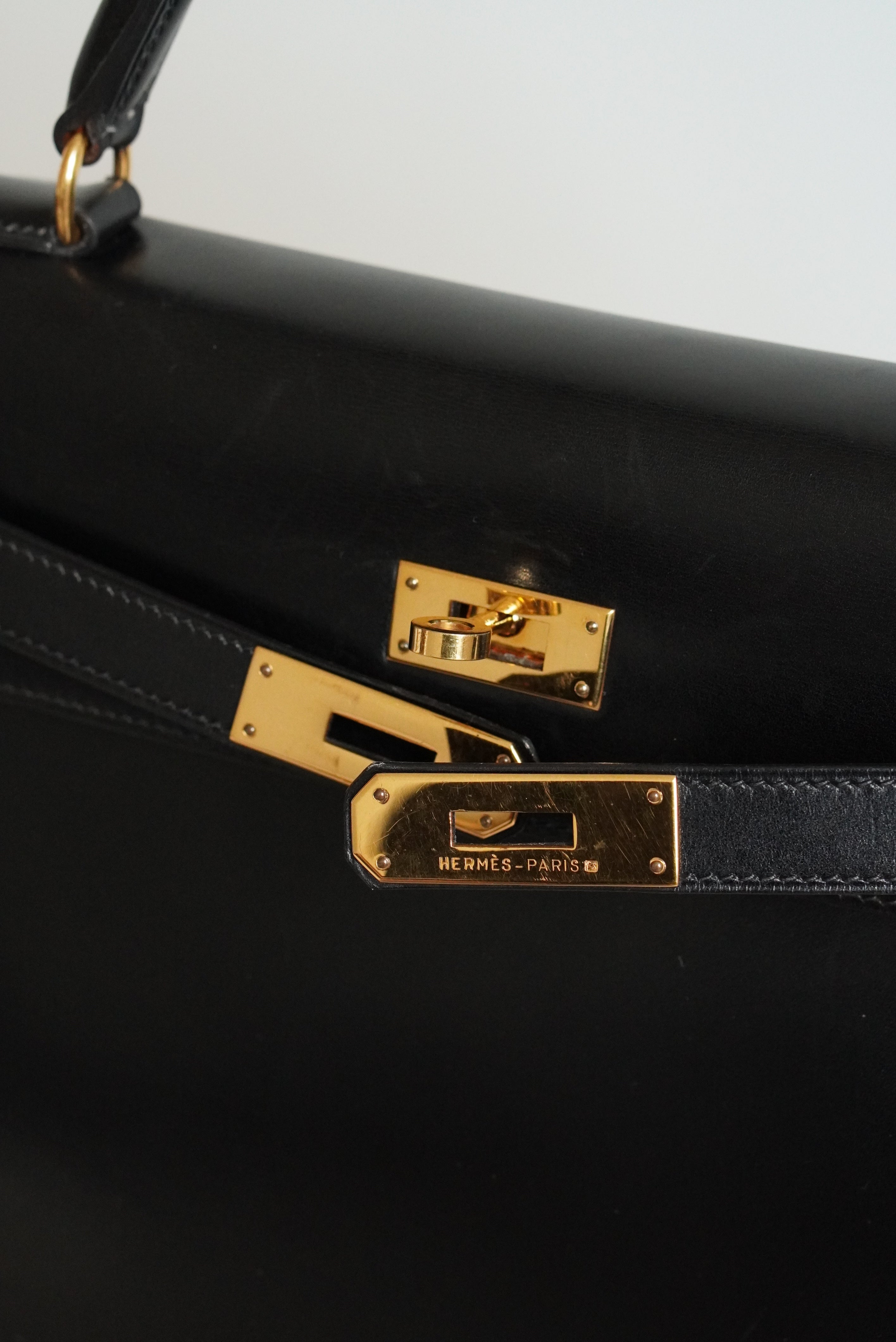 HERMÈS KELLY 32 RETOURNE BOX | BLACK