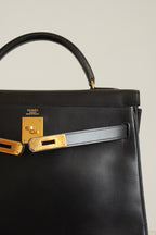 HERMÈS KELLY 32 RETOURNE BOX | BLACK