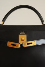 HERMÈS KELLY 32 RETOURNE BOX | BLACK