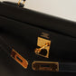 HERMÈS KELLY 32 RETOURNE BOX | BLACK