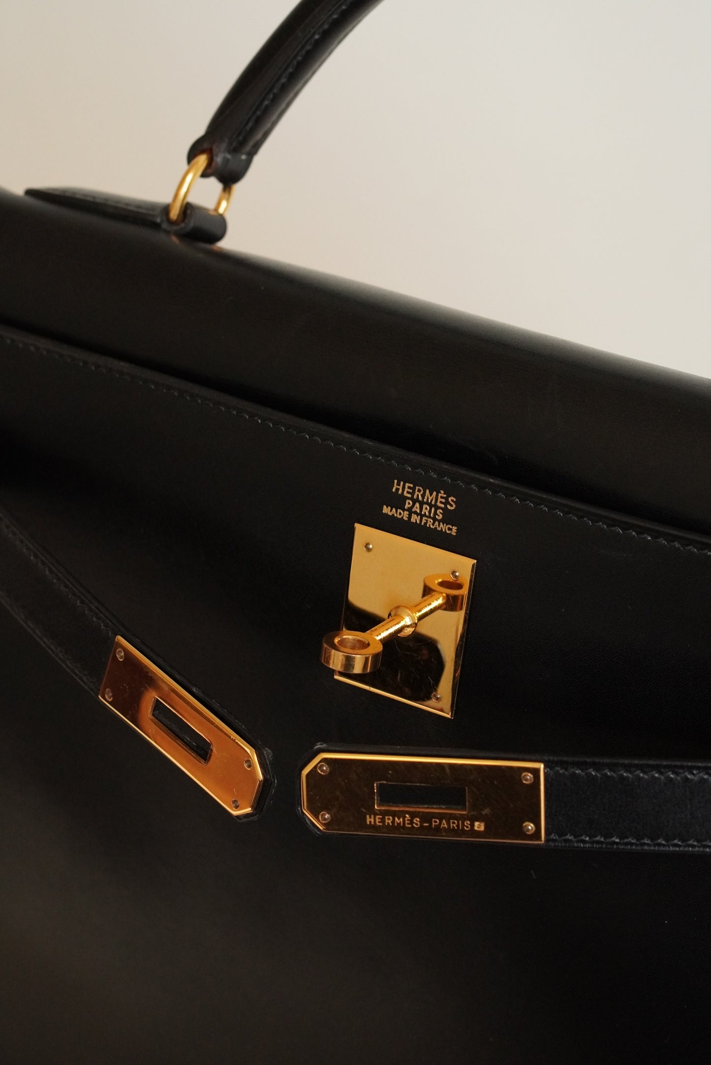 HERMÈS KELLY 32 RETOURNE BOX | BLACK