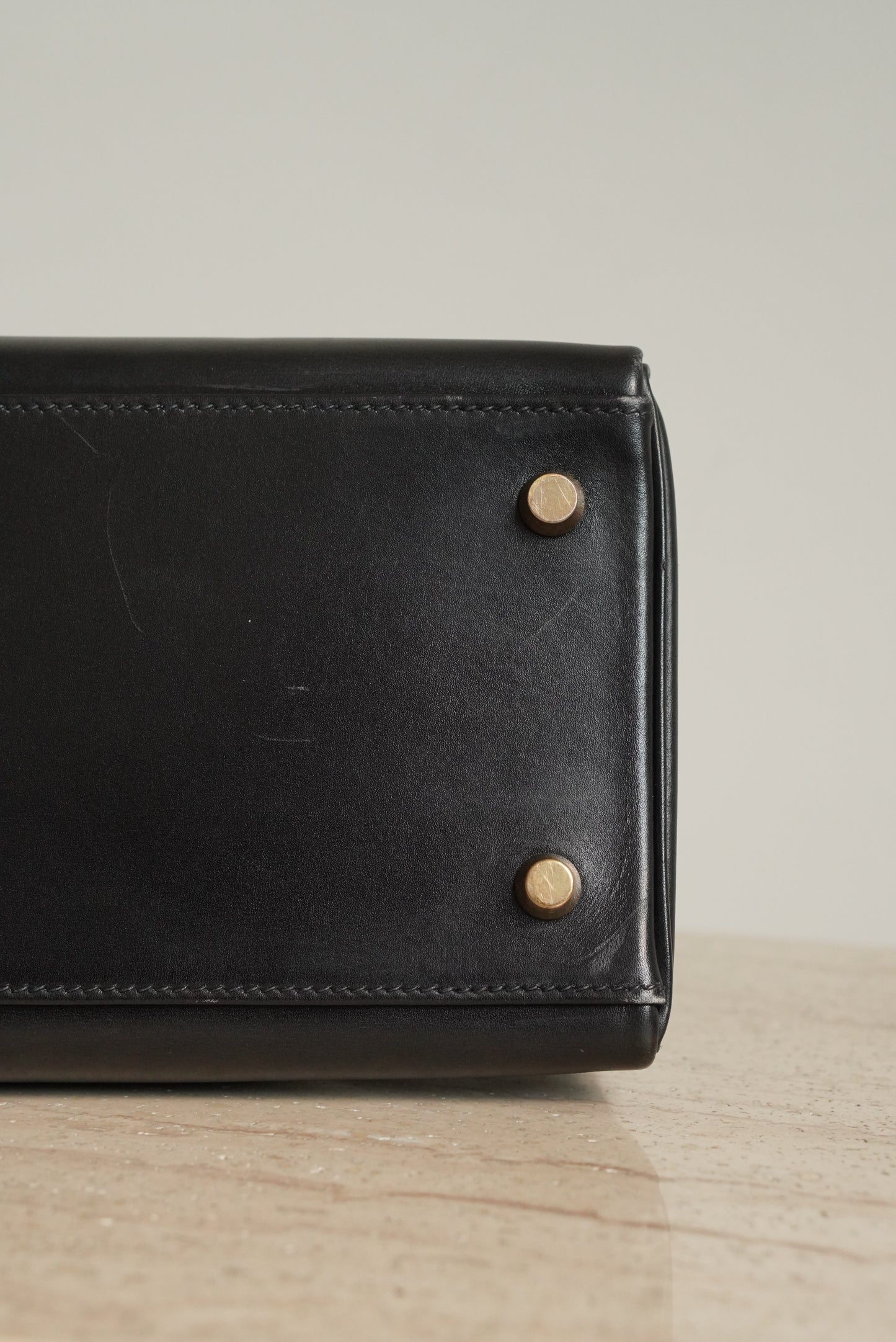 HERMÈS KELLY 32 RETOURNE BOX | BLACK