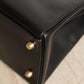 HERMÈS KELLY 32 RETOURNE BOX | BLACK
