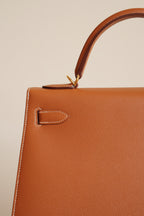 HERMÈS KELLY 32 SELLIER EPSOM | GOLD