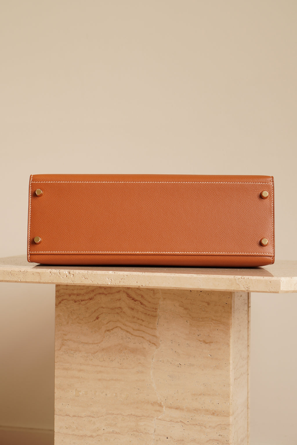 HERMÈS KELLY 32 SELLIER EPSOM | GOLD