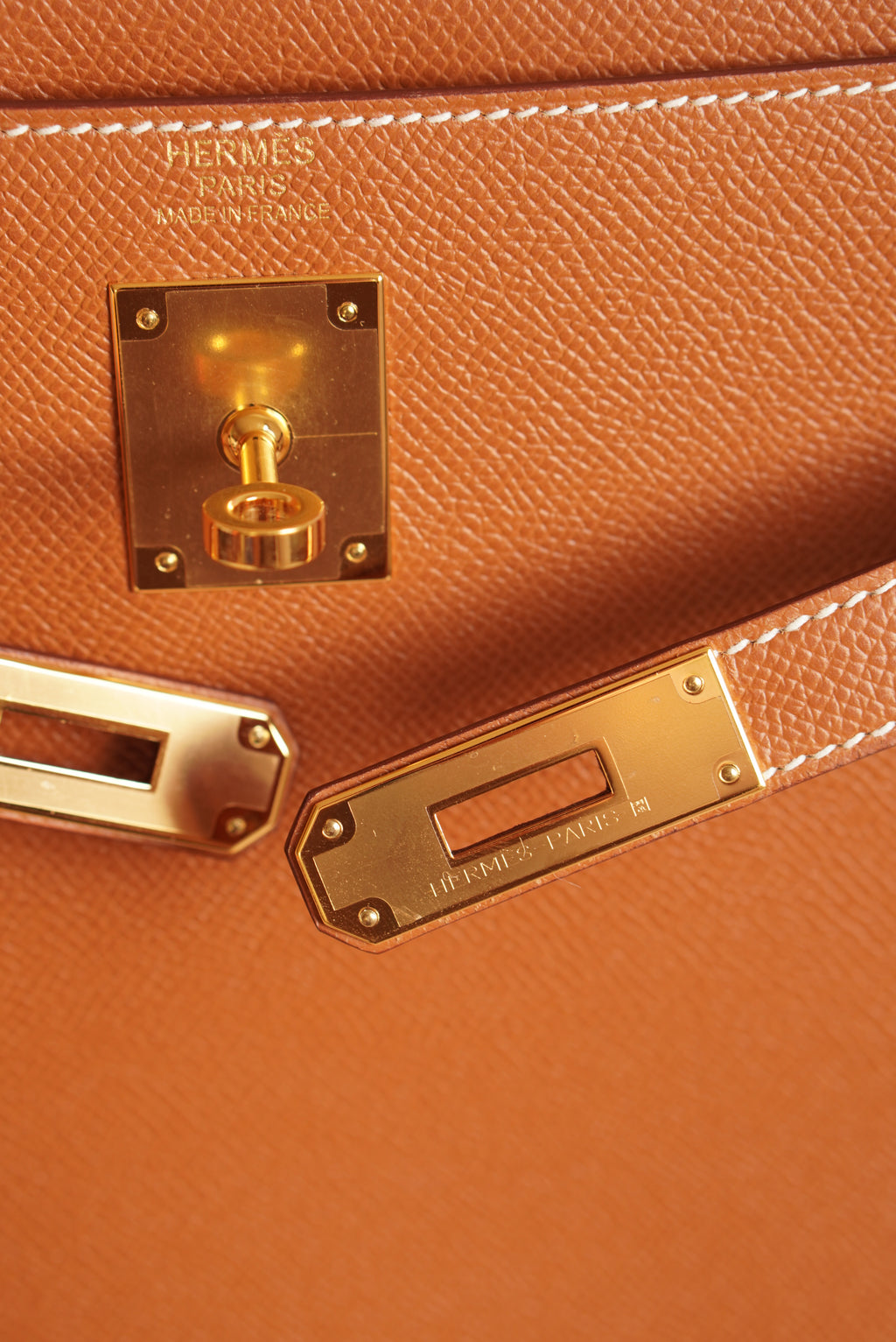 HERMÈS KELLY 32 SELLIER EPSOM | GOLD