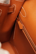 HERMÈS KELLY 32 SELLIER EPSOM | GOLD