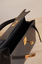 HERMÈS MINI KELLY SELLIER EPSOM | NOIR