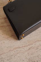 HERMÈS MINI KELLY SELLIER EPSOM | NOIR