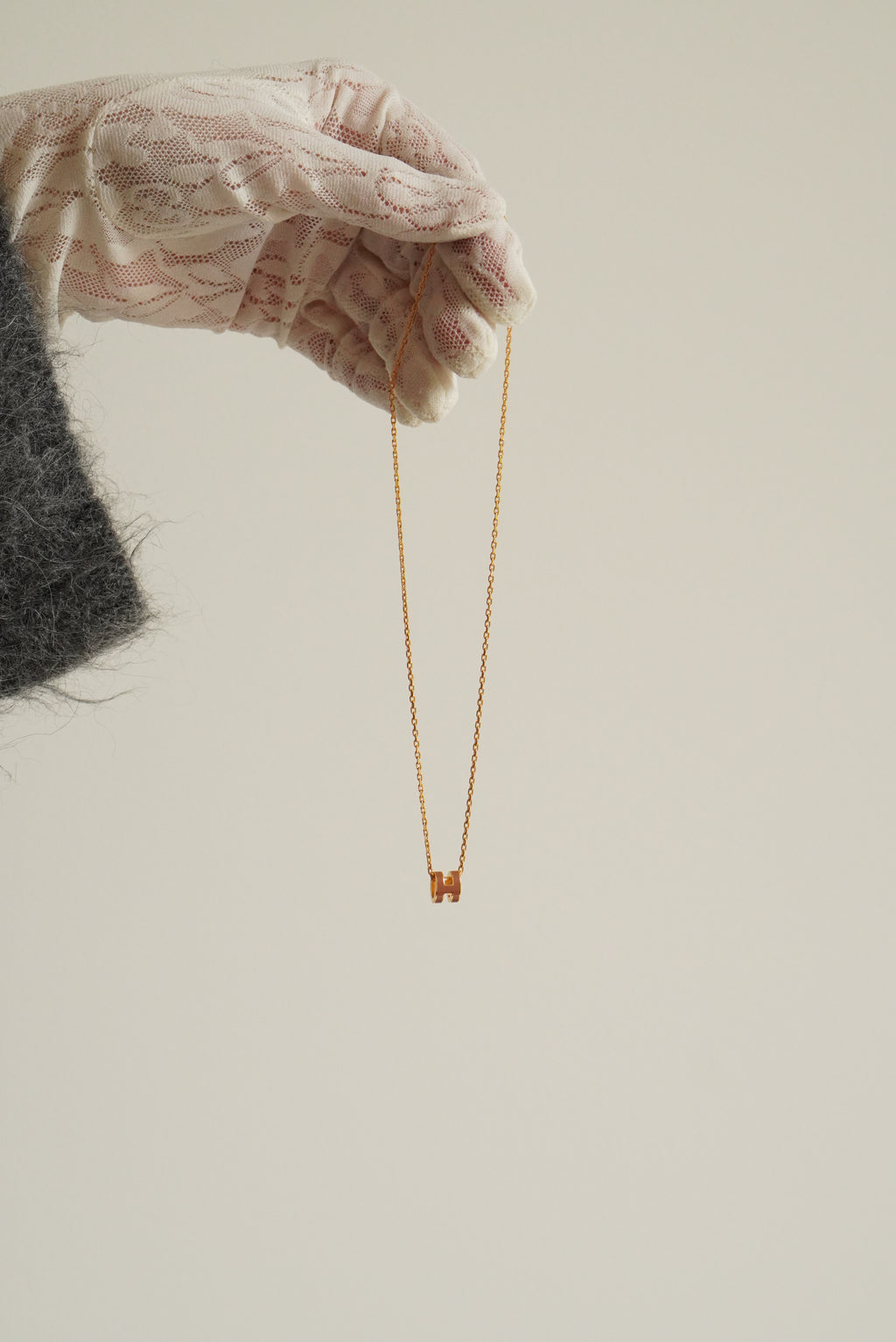 HERMÈS MINI POP H NECKLACE | NEW GOLD