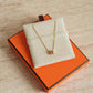 HERMÈS MINI POP H NECKLACE | NEW GOLD